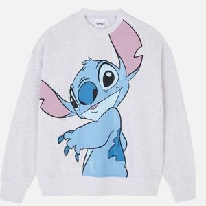 Disney Stitch Graphic Sweatshirt Large Adult